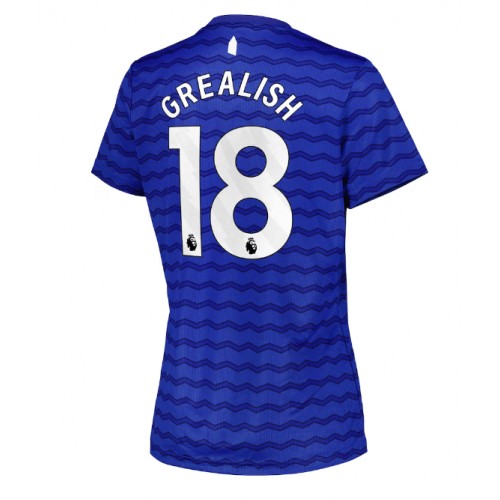 Everton Jack Grealish #18 Replika Hjemmebanetrøje Dame 2025-26 Kortærmet Everton Jack Grealish #18 Replika Hjemmebanetrøje Dame 2025-26 Kortærmet